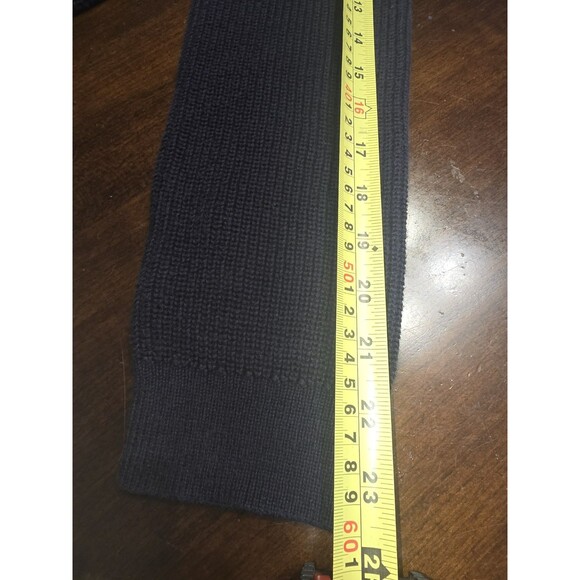 Tommy Hilfiger Flag Sweater Black Knit Youth XL 16/18 Women’s Small Logo... - Picture 9 of 10